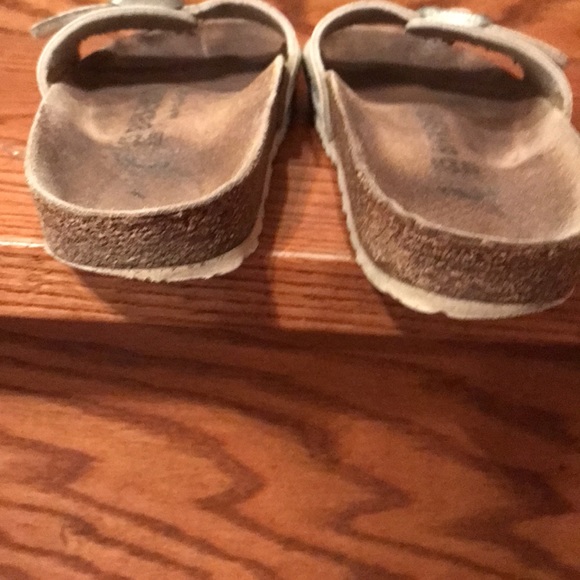 BIRKENSTOCK Madrid One Strap Buckle EVA Sandals Slides Mules Shoes Leather Cork - Picture 15 of 15